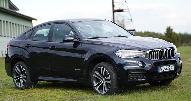 świętokrzyskie BMW X6 cena 282900 przebieg: 102000, rok produkcji 2019 z Warszawa